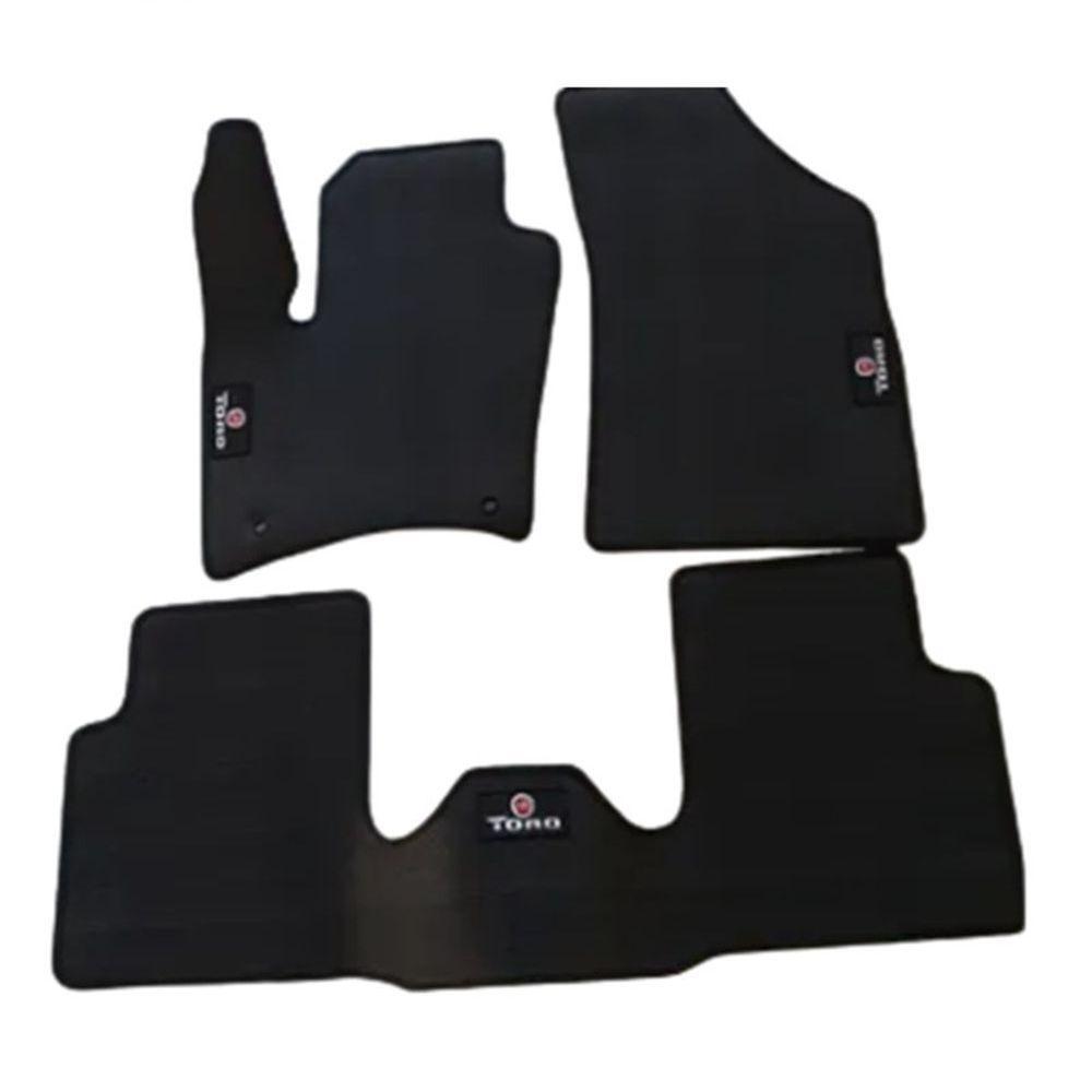 Jogo De Tapete Borracha Hb20 Hatch Com Traseiro Resistente - 1