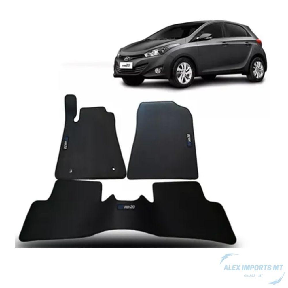Jogo De Tapete Borracha Hb20 Hatch Com Traseiro Interiço - 2