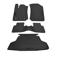 Tapete Borracha Cronos Com Traseiro Interiço Bordado - 1