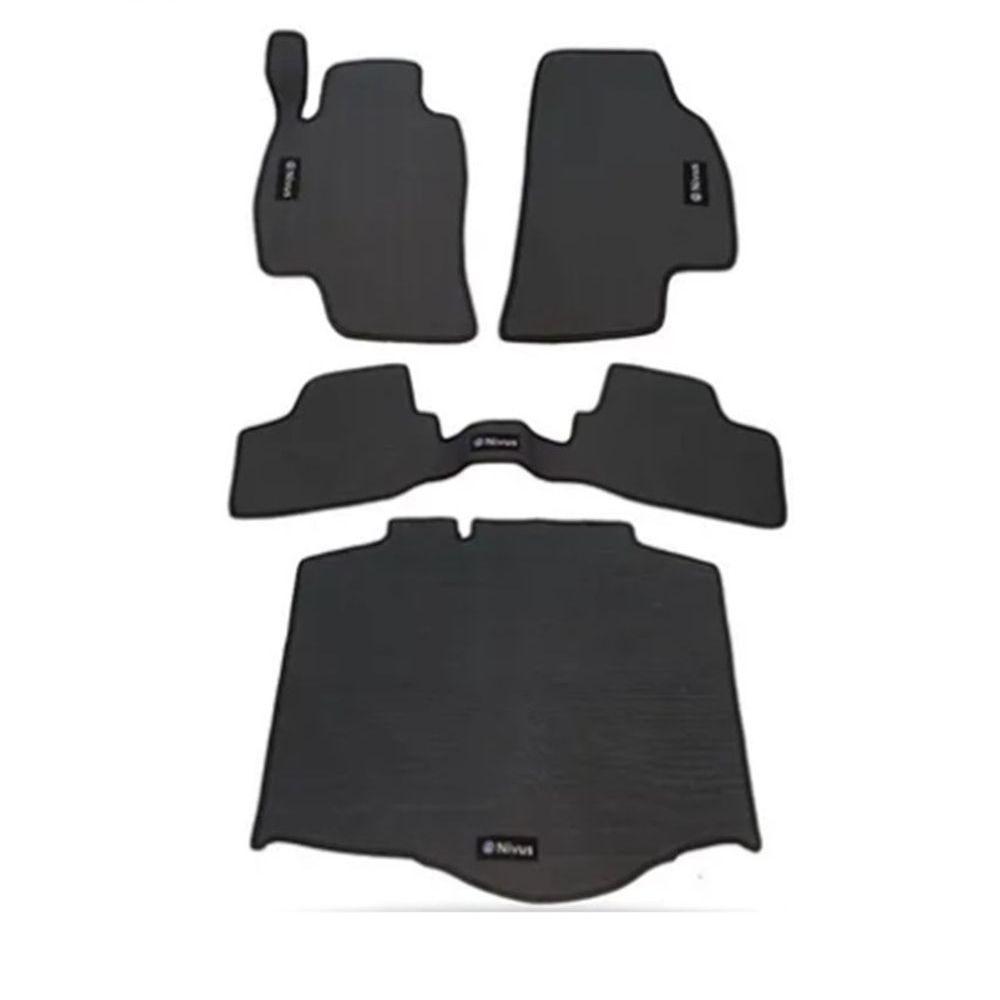 Tapete Borracha Nivus 20-22+ Traseiro Interiço Sem Odor - 1