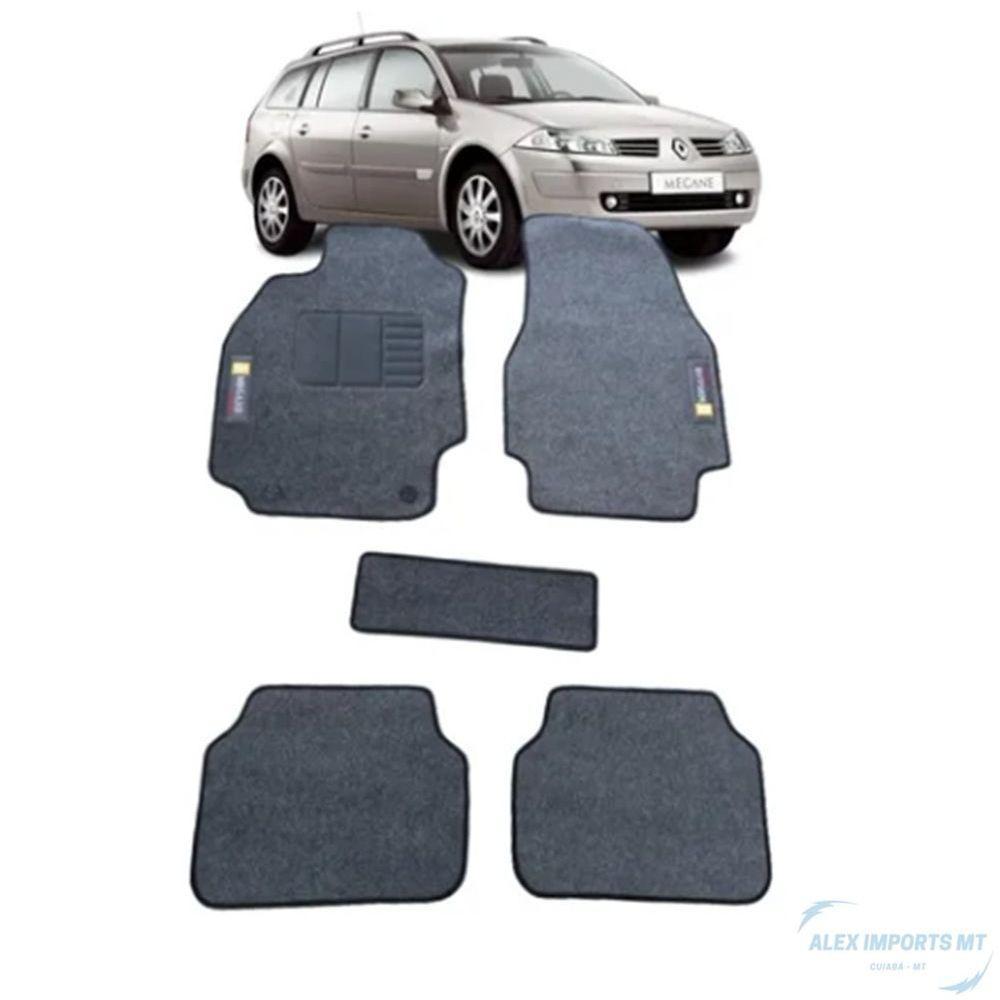 Jogo De Tapetes Para Renault Megane Grand Tour Com Travas - 2