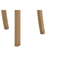 Kit 2 Cadeiras Sala Jantar Mila 2 Un Nature/Veludo Light Linho - Henn - 3