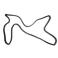 Jogo Completo Borracha Original Porta Kombi 75 a 13 - 2