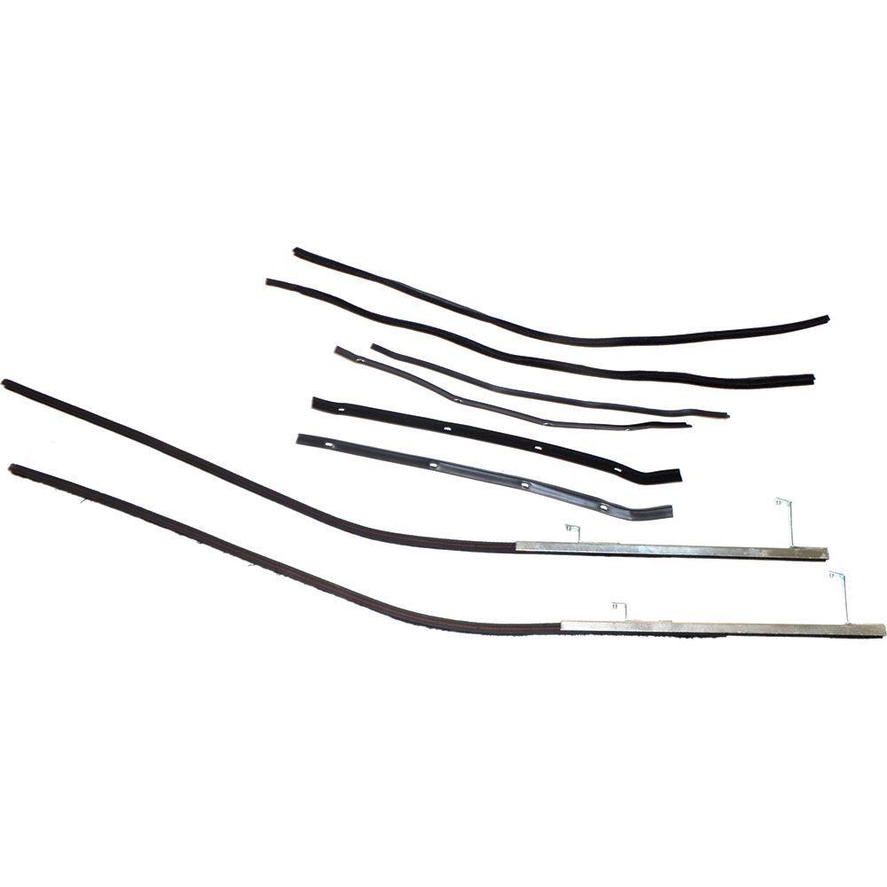 Jogo Canaletas C/pestana Pta Diant Pick-up Veraneio 64 A84 - 1