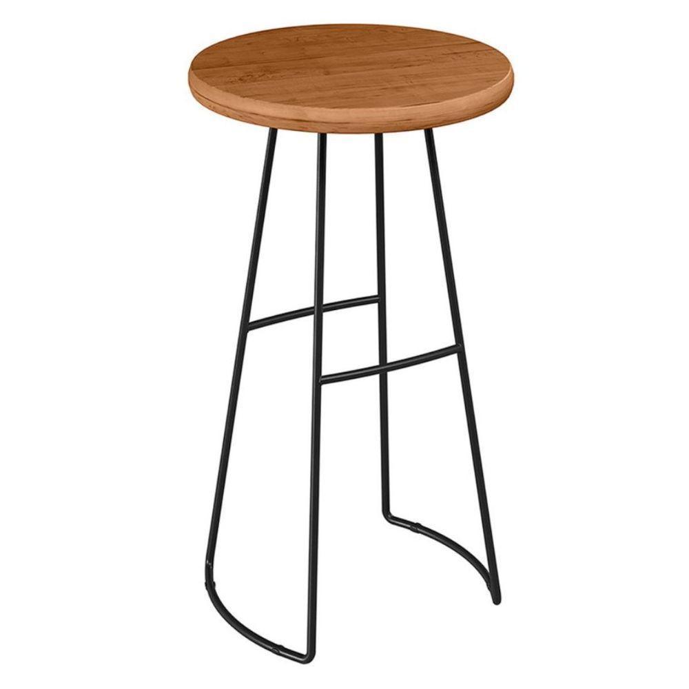 Mesa Bistrô Alta Para Aérea Gourmet 100 Cm York Peroba - 1