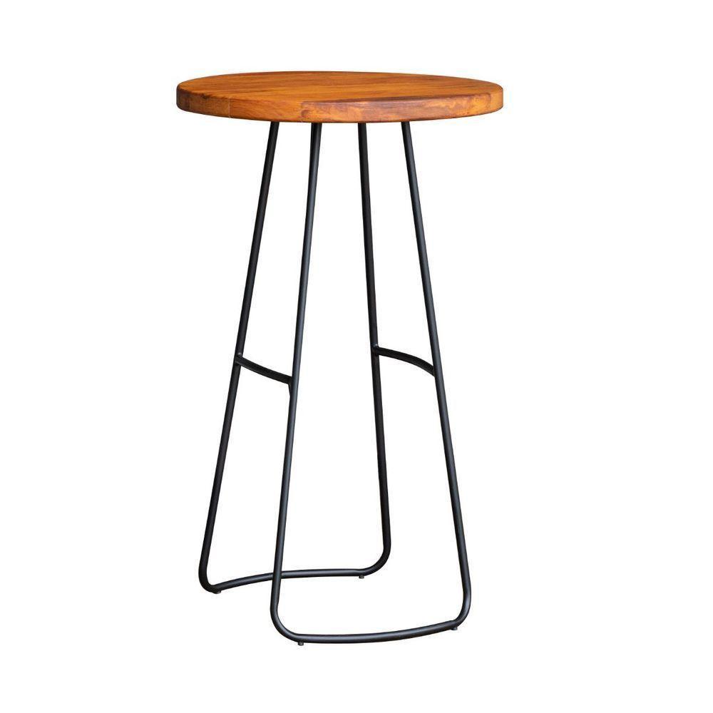 Mesa Bistrô Alta Para Aérea Gourmet 100 Cm York Peroba - 8