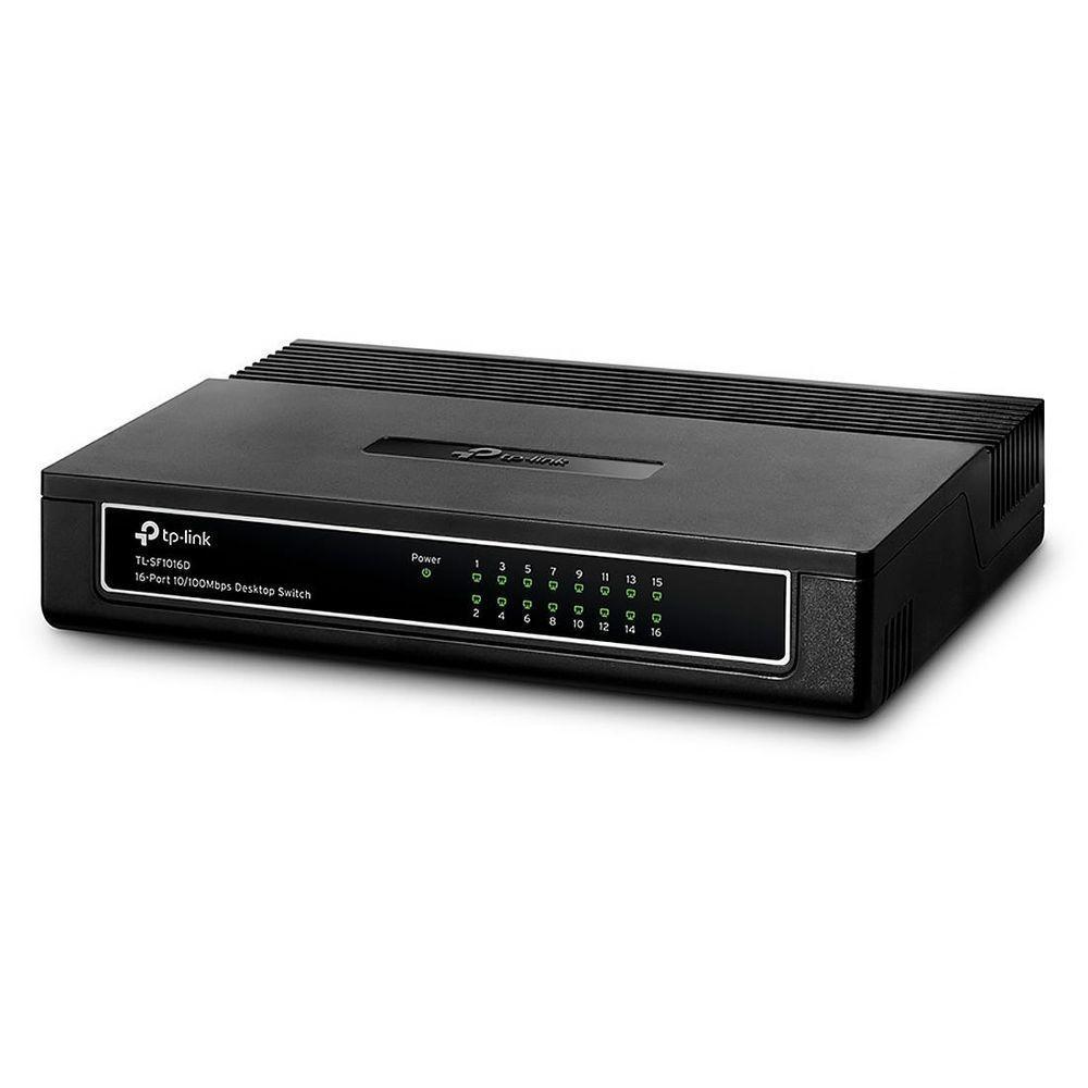 Switch Tp-Link Mesa 16 Portas 10/100Mbps Tl-Sf1016D - 4