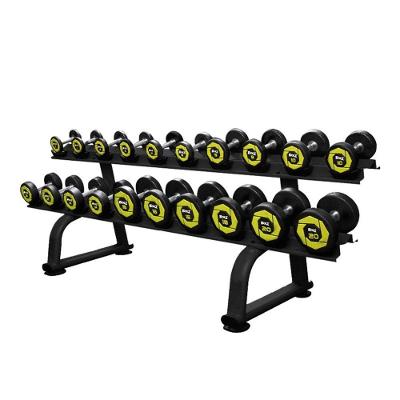 Rack para Dumbbells 10 Pares Lightning Bolt para Academia com Suporte de Pesos Kikos