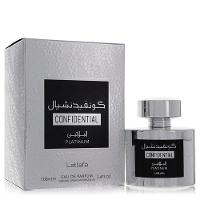 Col. Masculino Lattafa Confidential Platinum 100 Ml Eau De Parfum - 1