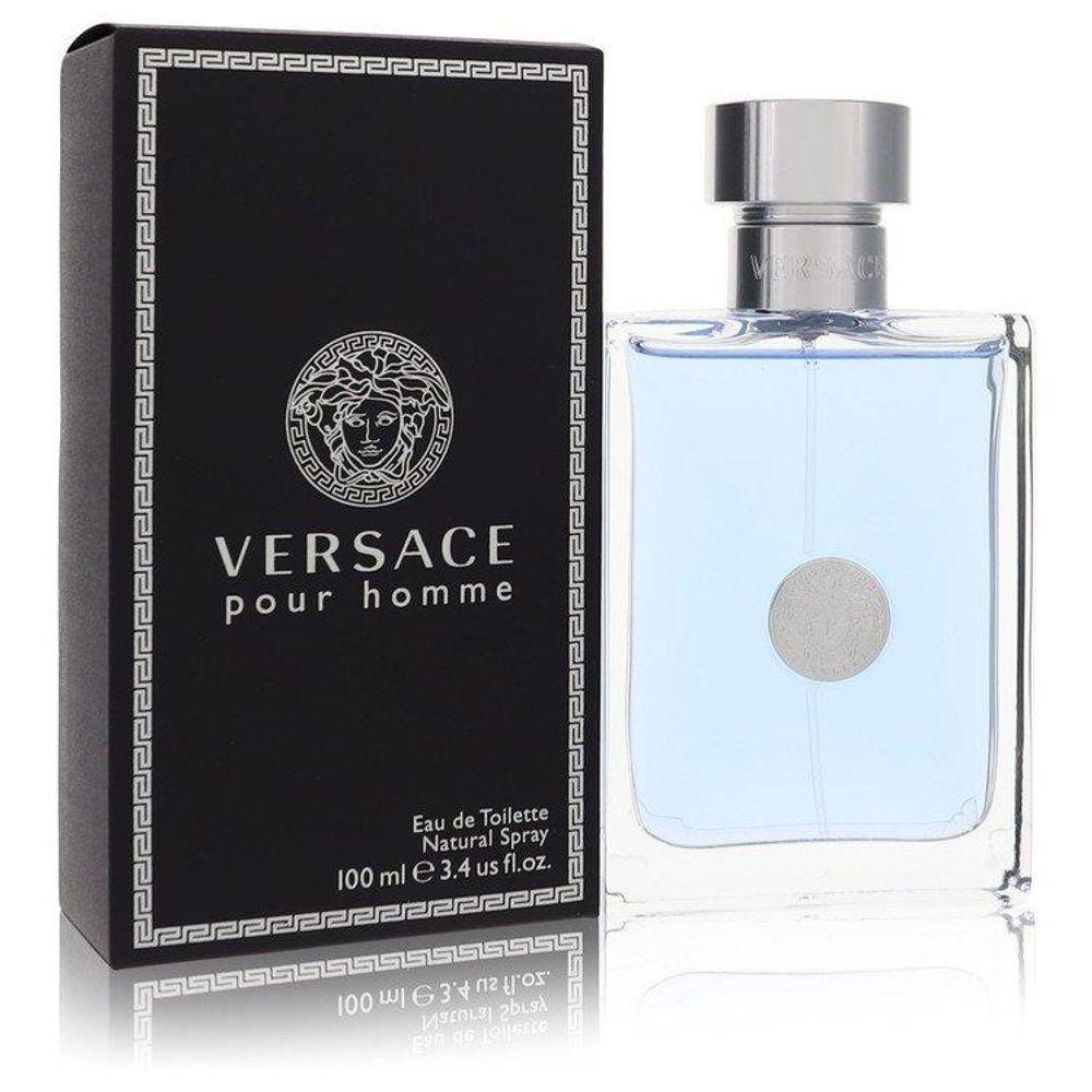Perfume/Col. Masc. Pour Homme Versace 100 Ml Eau De Toilette - 1