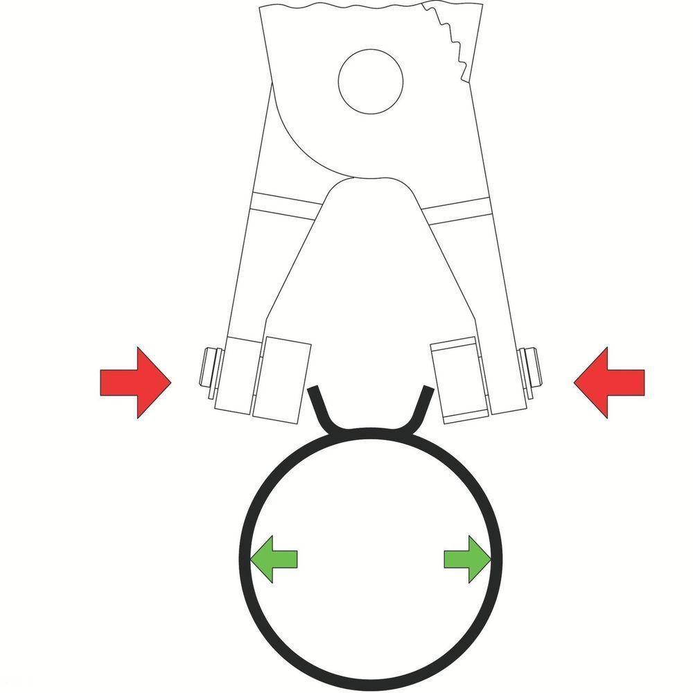Alicate Para Abraçadeiras Elásticas 9'' Tramontina Pro Tramontina - 4