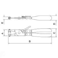 Alicate Para Abraçadeiras Elásticas 9'' Tramontina Pro Tramontina - 6
