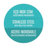 Frigideira Tramontina Grano Baquelite 30cm 3,4l Em Aço Inox Com Corpo Triplo Antiaderente Tramontina - 3