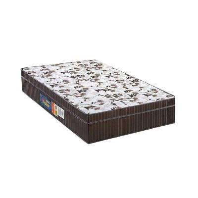 Colchão Espuma Orthoface Euro Pillow Brown Solteiro D28 Claro Estampado Polar