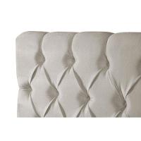 Cabeceira Cama Box Estofada Solteiro ProDormir Califórnia Suede Bege Claro - Probel - 3