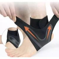 Tornozeleira Cinta Elástica Segurança Proteção Tornozelo Par - 4