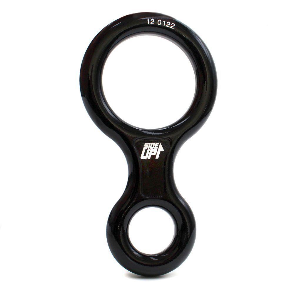 Freio Oito (8) Em Alumínio 35kn Sideup Preto - 2