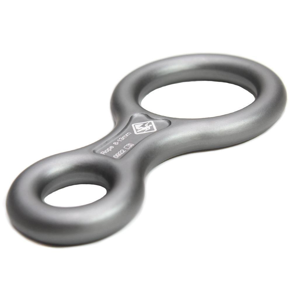 Freio Oito (8) Em Alumínio Classic Cinza Fosco 35kn Usclimb - 3