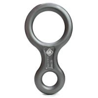 Freio Oito (8) Em Alumínio Classic Cinza Fosco 35kn Usclimb - 2