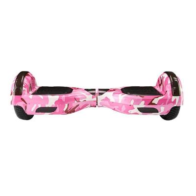 Hoverboard Overboard Skate Elétrico Led Rosa Camuflado Nº18