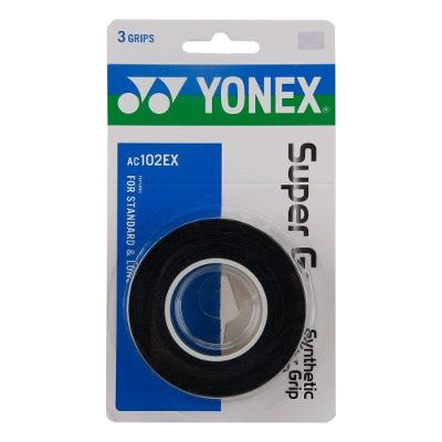 Overgrip Yonex Super Grap Com 03 Unidades Cor Preto