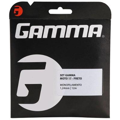 Corda Gamma Moto Set Individual Cor Preto Espessura 1.24Mm