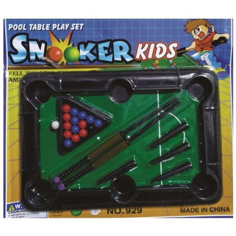 Jogo Mini Mesa De Sinuca Snooker Bilhar Infantil - 2