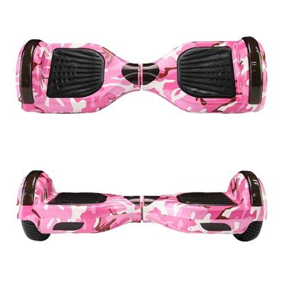 Hoverboard Overboard Skate Elétrico Led Rosa Camuflado Nº8
