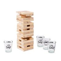 Jogo Jenga Com Copos E Dose - 1
