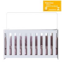 Berço Com Mosquiteiro La001 Branco Comm Branco - 3