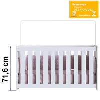 Berço Com Mosquiteiro La001 Branco Comm Branco - 9