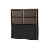 Cabeceira Cama Box Estofada Solteiro New York Courano Marrom - Probel - 1