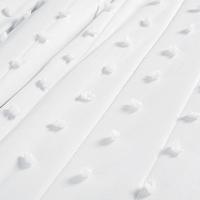 Kit Cobre Leito Colcha Sofist Padrão 3 Peças Micropercal 300 Fios Branco - 5