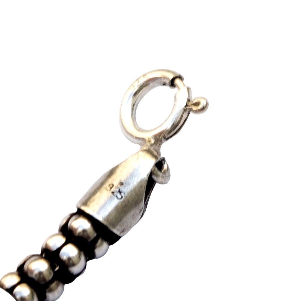 Corrente Pipoca 4,4mm Prata De Bali 925 - 40cm - 4