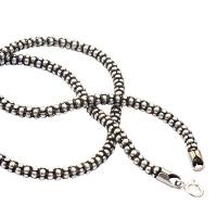 Corrente Pipoca 4,4mm Prata De Bali 925 - 40cm - 11