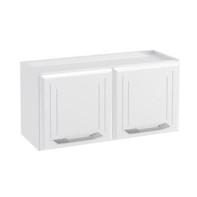 Armário de Geladeira p/ Cozinha  Topázio c/ 2 Portas Branco - Telasul