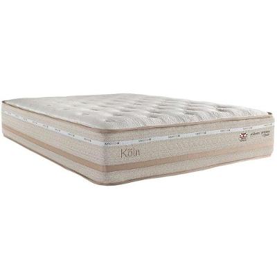 Colchão King Molas Maxspring Koln Pillow Euro Pillow Blush Ciano Herval