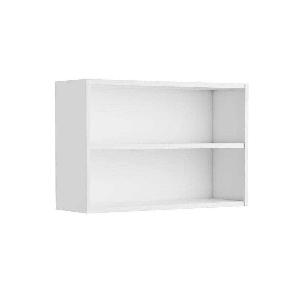 Armário de Cozinha Modulado  Evidence 7006 2 Portas c/Vidro Branco - Bertolini - 2