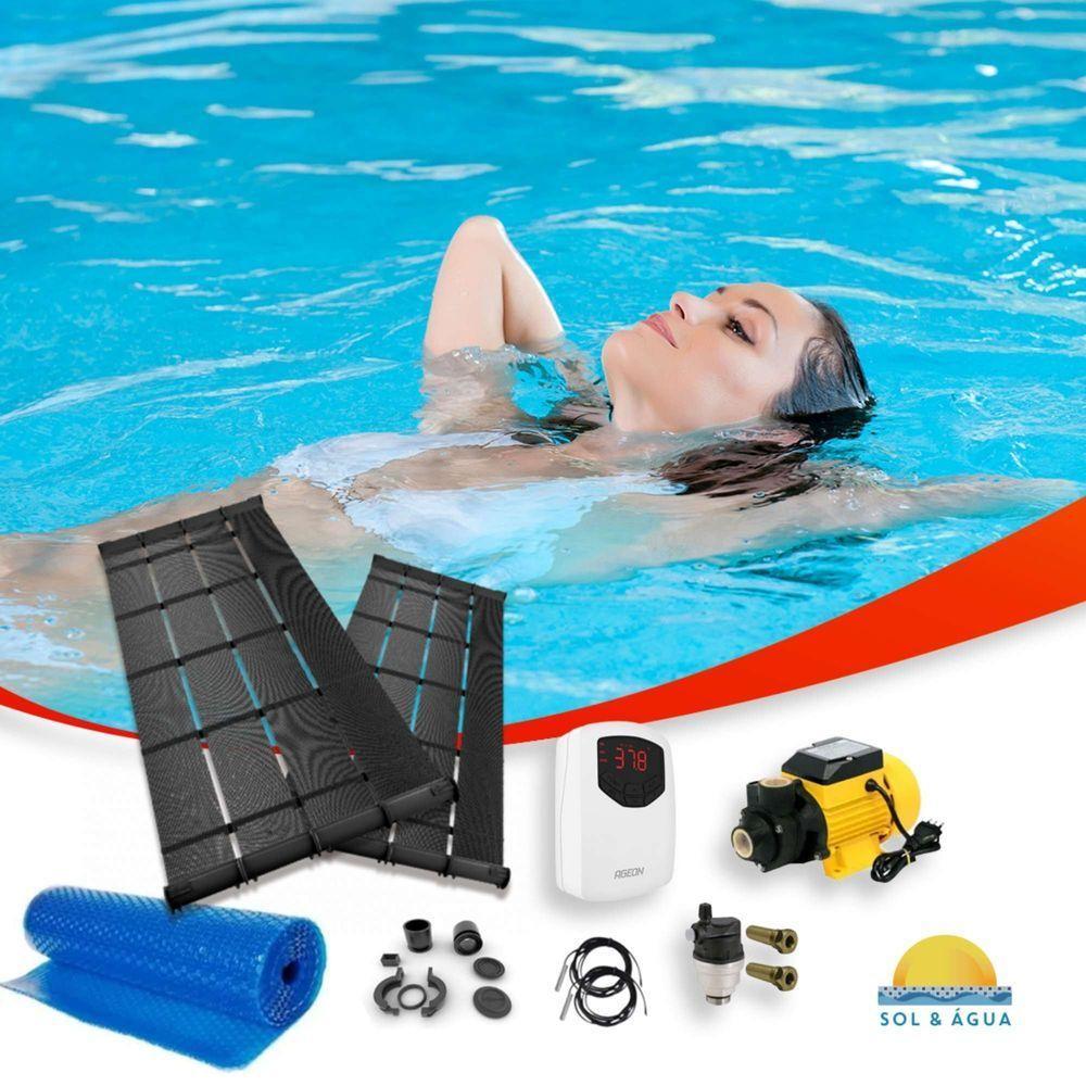 Kit Aquecedor Solar Para Piscinas De Até 10M² Ou 14 Mil Litros - 3