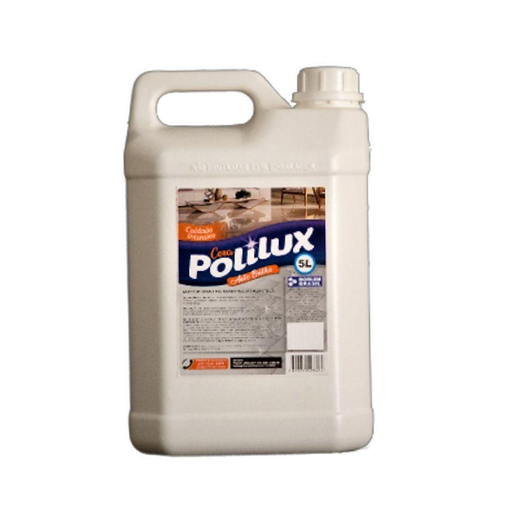 Cera Auto Brilho Emulsionada Proteção Carnaúba Polilux 5L - 1