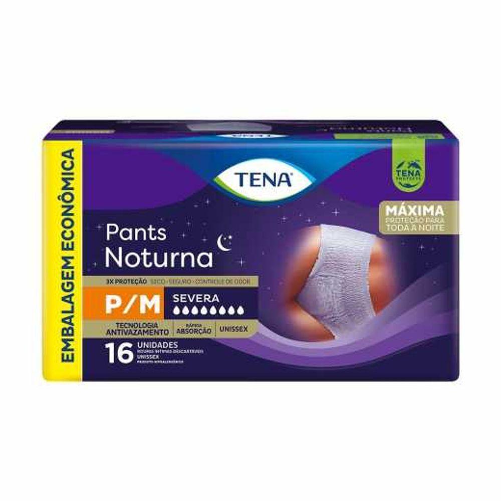 Fralda Geriátrica Tena Pants Noturna P/m Com 16Un - 1