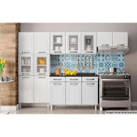Armário de Cozinha Modulado  Topázio c/ 2 Portas Branco - Telasul - 2