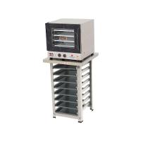 Kit - Forno Turbo Prp-004 127v Preto + Bancada Mes-004 + 8 Assadeiras - Progás 127v - 1