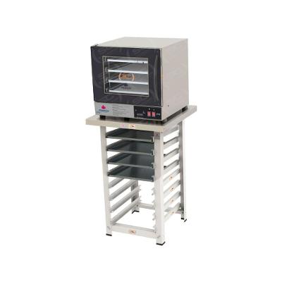 Kit - Forno Turbo Prp-004 Plus Digital 127v Preto + Bancada Mes-004 + 4 Assadeiras - Progás 127v