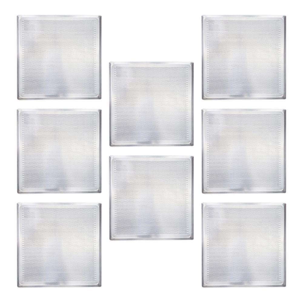 Kit - Mesa Apoio Mes-004 Bancada Capacidade 8 Níveis + 8 Assadeiras 35x35 - Progás - 2