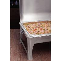 Rechaud Tramontina Retangular Em Aço Inox Banho Maria Tampa Removível Cuba Gn 1/1 9 L Tramontina - 2