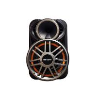 Caixa Amplificada Lca12 600w Rms Bluetooth Com Led Lenoxx Preto Bivolt - 1