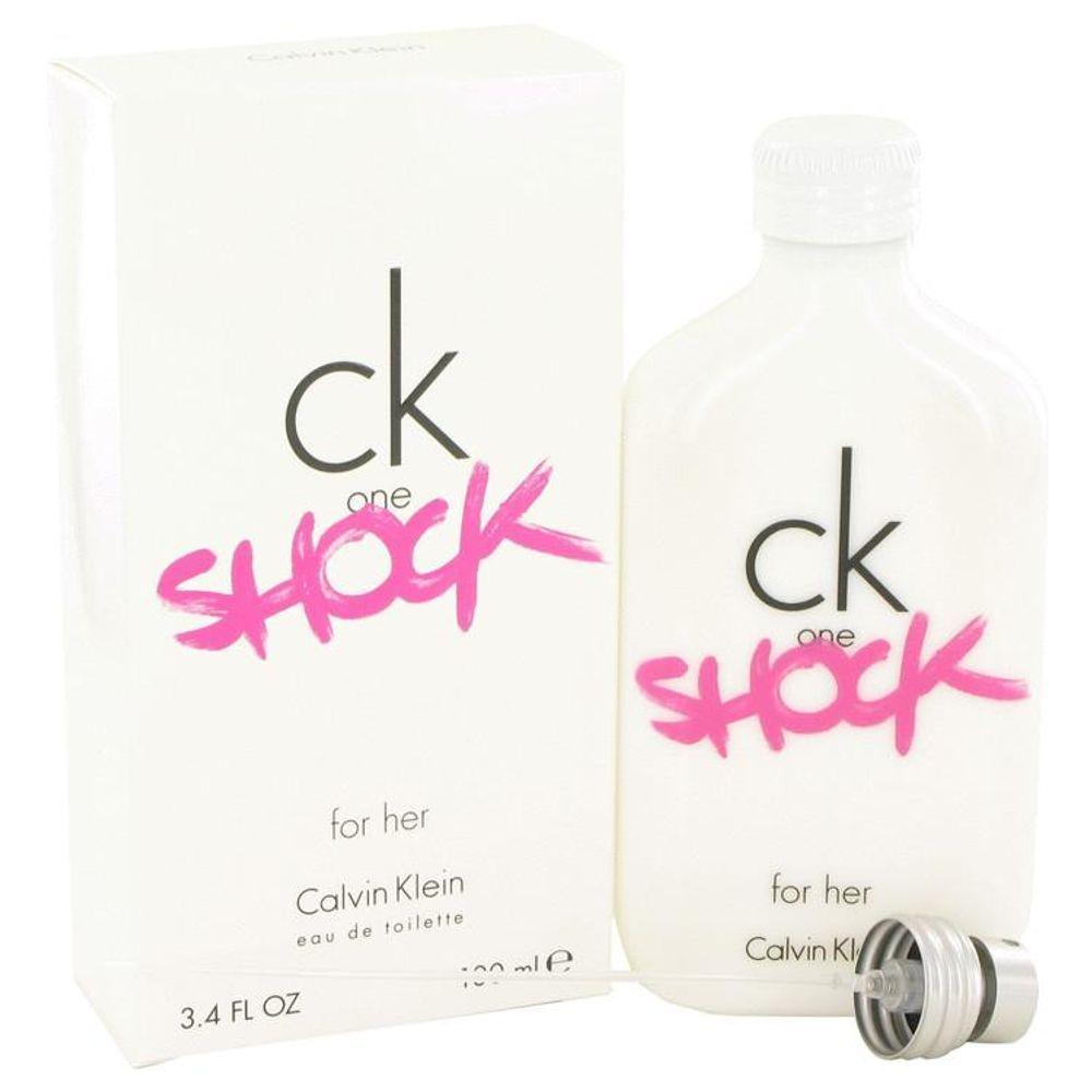 Perfume Feminino Ck One Shock Calvin Klein 100 Ml Eau De Toilette - 1