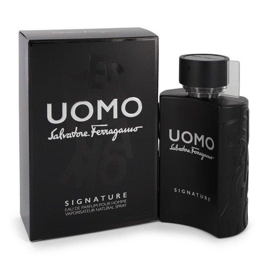 Perfume/col. Masc. Uomo Signature Salvatore Ferragamo 100 Ml Eau De Parfum - 1