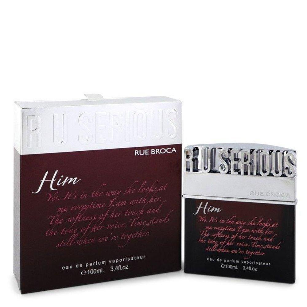 Col. Masculina U Serious Him Rue Broca 100 Ml Eau De Parfum - 1